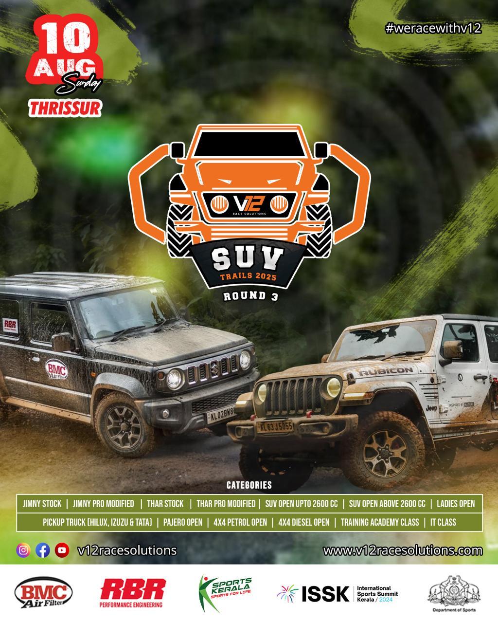 V12 SUV TRAIILS 2025 COMPETITION